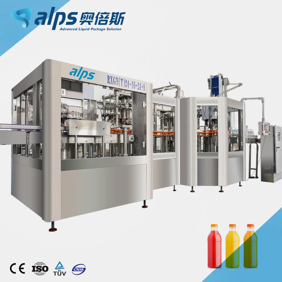 Hot Filling Fruit Juice Machine For Beverage Bottle Filler Making Machinery Hot Sales And Routes
