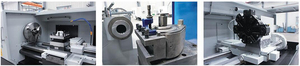 Aceite de país automático de precisión cnc tubo de rosca de tubo roscado de la máquina de torno QK1313 - Product Image 5