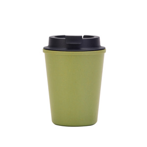 高品質カスタムロゴミニポータブルコーヒーカップ350ml 12オンスダブルレイヤー断熱カーカップドリンク用