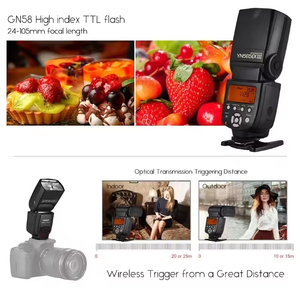 For YONGNUO YN565EX III <strong>C</strong>/N <strong>a</strong> Hot Shoe <strong>Flash</strong> Speedlite TTL Slave for Canon/Nikon DSLR Camera Enhanced <strong>Flash</strong> Speed Compatibility - Product Image 4