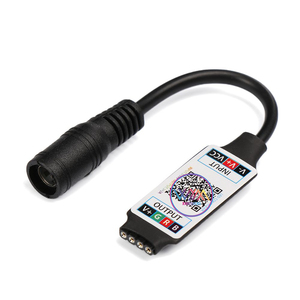 Mini RGB LED Controller 5 ~ 24V DC 5050/2835 RGB LED striscia interruttore manuale telecomando 12V RF connessione 8A PWM uscita - Product Image 3