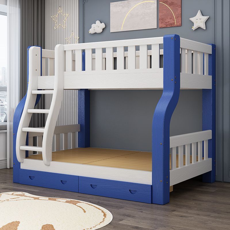 Blue and white (bed drawer)