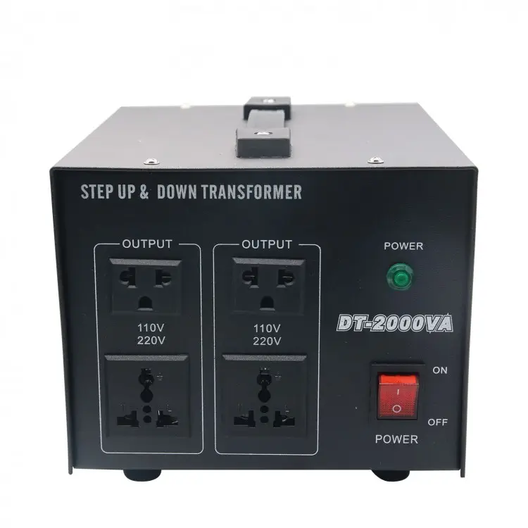 2000W Voltage Converter Transformer Step Up/Down Power Supply 220V to 110V 110V to 220V