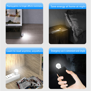 2023新しいホット販売USBプラグインライト緊急使用LEDミニLEDライト1W - Product Image 5