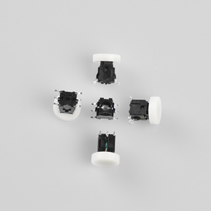Runde mit LED 6 pin momentary OFF-MOM SPST PCB push button tact schalter - Product Image 5