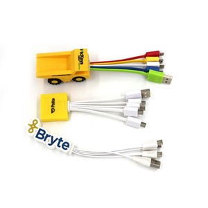 圣诞礼物USB C电缆定制聚氯乙烯手机Usb电缆任何形状定制USB电缆多端口微型C型8针 - Product Image 2