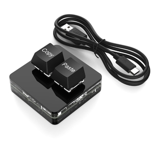 Mechanical <strong>Keyboard</strong> RGB Copy&amp;Paste 2-Key <strong>Keyboard</strong> Mini Gaming Custom Programming Keypad - Product Image 2