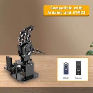 Hiwonder UHand 2.0 mano robotica somatosensoriale bionica compatibile con la programmazione STM32 LeHand Control di supporto - Product Image 5