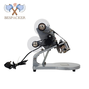 Bes packer DY-8 Manuelle Hand impuls druckmaschine Heiß präge maschine Verfalls datum Codier maschine Tinten strahl drucker - Product Image 2