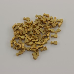 Lettere e numeri in ottone cifre in rame lettere in ottone caratteri tipo T caratteri per macchina per la codifica a caldo del rotolo di inchiostro a caldo - Product Image 4