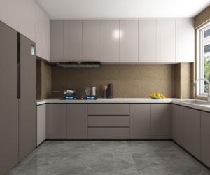 Pannello di parete wpc della cucina del seminterrato del sistema dei pannelli del rivestimento della facciata della costruzione - Product Image 1