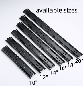 Yongtao Hardware <strong>3</strong> Fold 10 12 14 16 18 20 Inch Full Expanded 45mm Telescopic <strong>Slide</strong> <strong>Rail</strong> Drawer <strong>Slide</strong> <strong>Rail</strong> <strong>Rails</strong> Drawer <strong>Slide</strong>