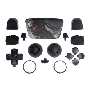 Ersatz-Shell-Buttons-Kit für PS5-Controller-Gehäuseabdeckung Gehäuse-Full-Set-Tasten D-Pad und 3D-Splash-Back-Shell - Product Image 4