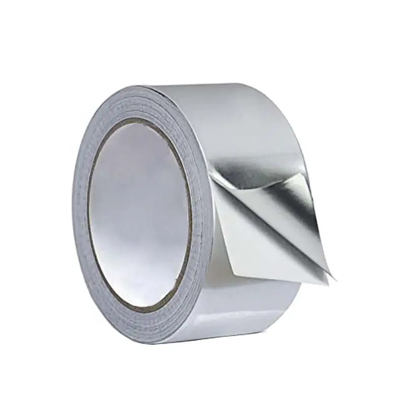 HVAC Strong Sticky Solvent Heat 43U Resistant Flame Retardant Aluminum Foil Adhesive Tape