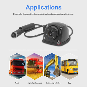 車とバスの逆転のためのナイトビュー機能を備えた防水自動車のバックアップカメラ - Product Image 6