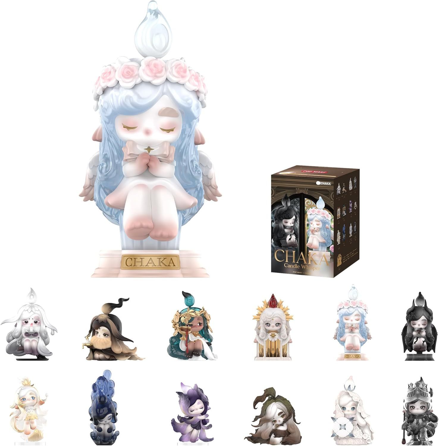 Figuras de la serie Chaka Candle Whisper