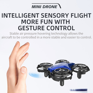 Mini Dron RC para niños principiantes, cuadricóptero de Control remoto con modo sin cabeza, fácil de volar, regalo para interiores y exteriores para niños y niñas - Product Image 5