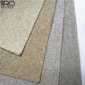 Phổ biến chống cháy Linen nhìn 100% polyester 300cm màn rèm vải - Product Image 3