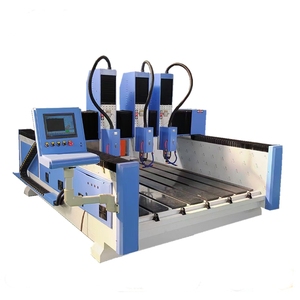 Supercnc 3 ejes 4 ejes 3D mármol granito porcelana tombstone tallado multi-cabezas CNC máquina de grabado de piedra - Product Image 1
