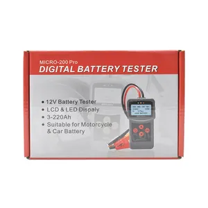 Neues Upgrade 3-220ah Micro - 200 Pro Diagnose mit LED für 12V 24V Batterie test