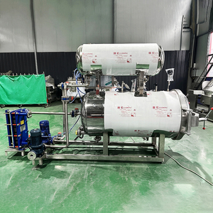 Industrielles mehrschichtiges vollautomatisches Steuersystem Gläser Konserven-Sterilisationsmaschine Hochdruck-Lebensmittel-Autoklave