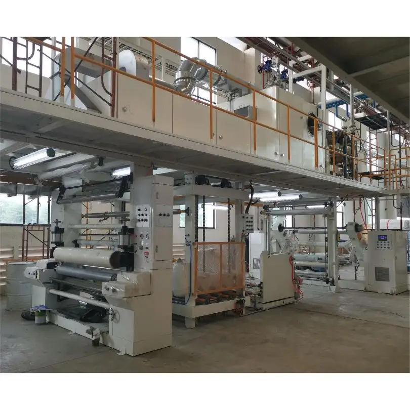 Mesin cetak rotasi Kulit sintetis PVC PU mesin produksi kulit imitasi
