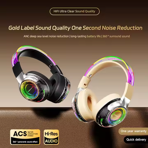 New Wireless Blueteeth Gaming Headset ANC Over Ear Headphones with Mic RGB Light <strong>360</strong> Surround Sound for PC PS5 <strong>Xbox</strong> - Product Image 6
