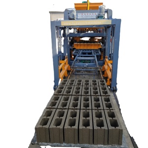 Automatic <strong>Building</strong> Material Machinery Concrete <strong>Block</strong> Brick <strong>Making</strong> <strong>Machine</strong> Hydraulic Interlocking Cement Brick Production <strong>Line</strong> - Product Image 5