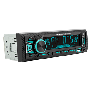 FM BT AM USB RDS TF ile 1 Din otomobil radyosu Mp3 AI ses hızlı şarj uzaktan kumanda destekler 7 renkli ışıklar 5513 - Product Image 4