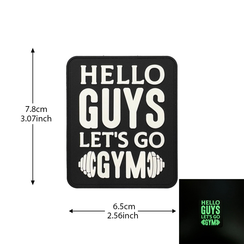 Lets go to the gym-white on black-j1-1-3