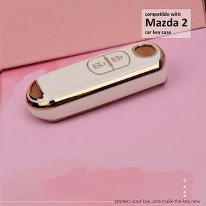 <strong>Luxury</strong> Mazda CX-5 Accessories Good Quality TPU Silicone <strong>Key</strong> Case Shell Protector Remote Signal Blocker Fob Car <strong>Key</strong> Protection - Product Image 2