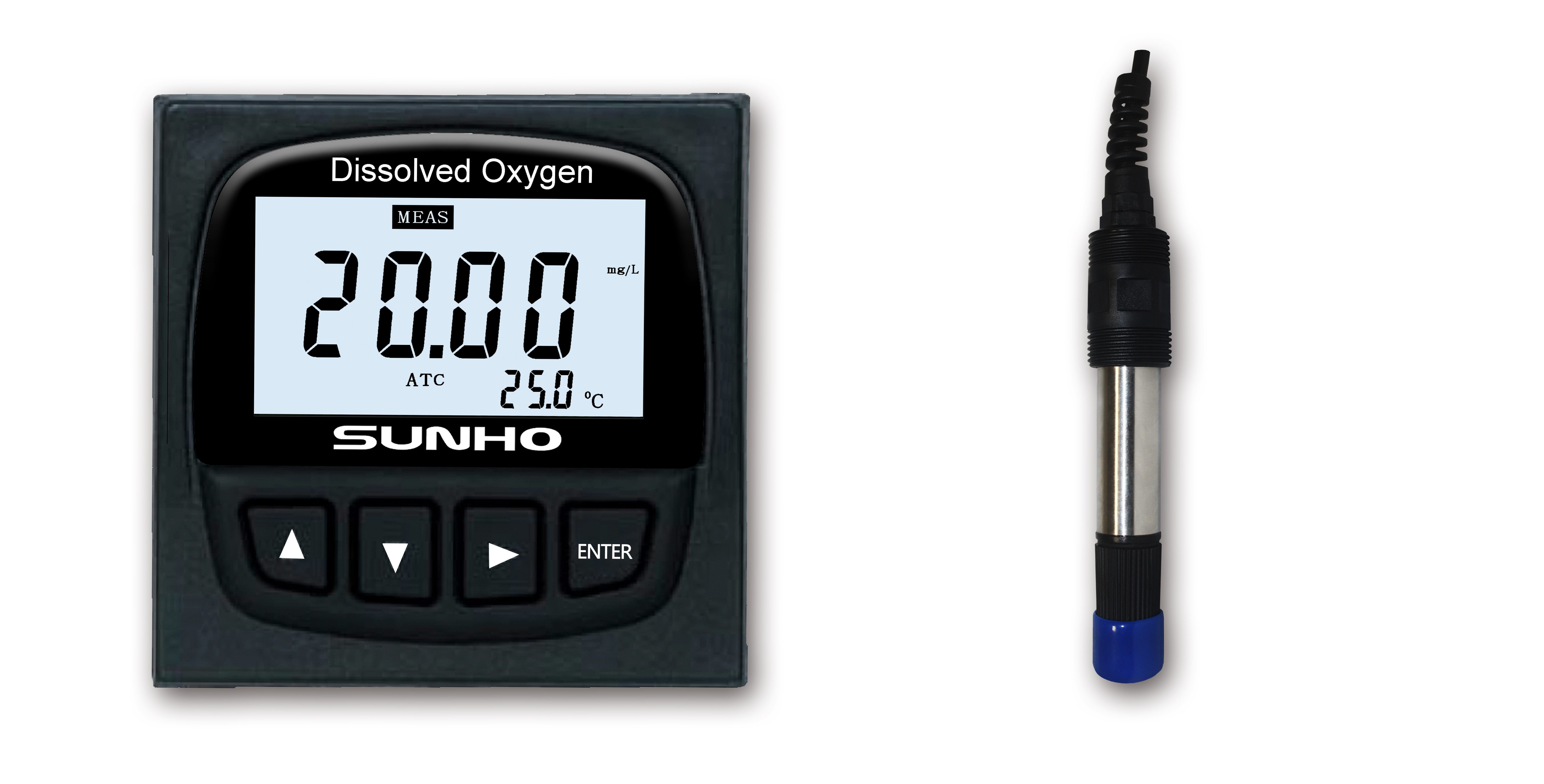 Contrôleur noir DO7550 DC24V + électrode à membrane