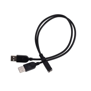 USB 2.0A1メスから2デュアルUSBオスデータハブ電源アダプターケーブルYスプリッター延長コード充電ワイヤー - Product Image 2