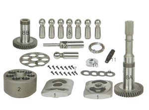รถขุดไฮดรอลิอะไหล่ MCB172 E320B/C E325B E200B E330B เดินมอเตอร์กระบอก - Product Image 3