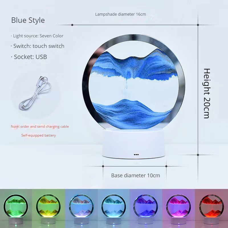Style tactile Bleu