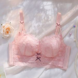 Dropshipping dikişsiz sütyen kadın kablosuz iç çamaşırı Iace ipek unpadded yastıklı Bralette hiçbir tel rahat tek parça - Product Image 5