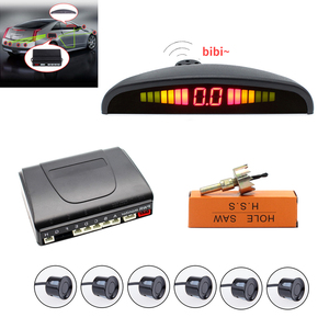 Top - Rated 22mm 6 - <strong>Sensor</strong> LED Ultrasonic Smart Parking Guide <strong>Sensor</strong> - Front and Rear Reverse Assist Radar for Cars - Product Image 3