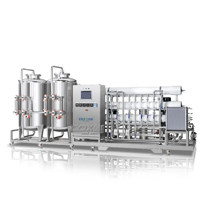 CYJX Two Stage Water Treatment Machines Carbon Steel Water Treatment Machines Filtration Equipment With Factory Price