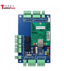 TCP/IP 2 porta Wiegand bordo del pannello di controllo di accesso alla scheda di rete