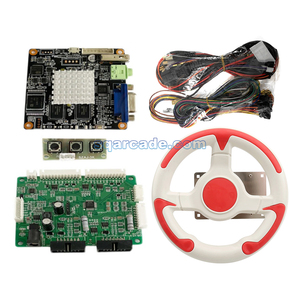 10 in 1 Kart Racing Game Motherboard Kit Coin Operated Game Machine for Kid <strong>Arcade</strong> Simulation Ticket Video Game Machine - Product Image 4