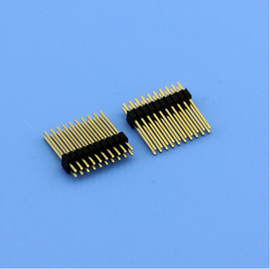 ขั้วต่อชนิด SMT แบบแถวเดี่ยวหัว1.27ตัวเมีย2.54มม. 2มม. สำหรับ PCB ที่ทำจากทองเหลือง - Product Image 4