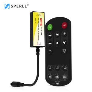 SP111E 1-канальный PWM светодиодный контроллер 2,4G RF пульт дистанционного управления для одноцветной светодиодной полосы DC 5V-24V - Product Image 1