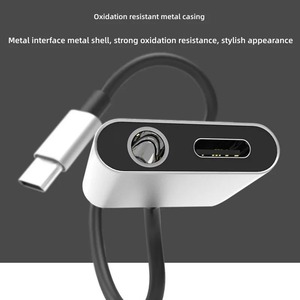 Wholesale 2 in 1 USB C to 3 5mm Headphone Jack <strong>Adapter</strong> Type C Charge <strong>Audio</strong> Aux Adaptor for Huawei - Product Image 5
