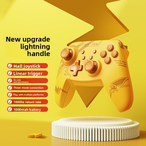 Drahtlos für Bluetooth-Controller Vibrations motor Hall Wipp schalter Adapter Joystick-Controller für Computer Tablet Steam Car - Product Image 1