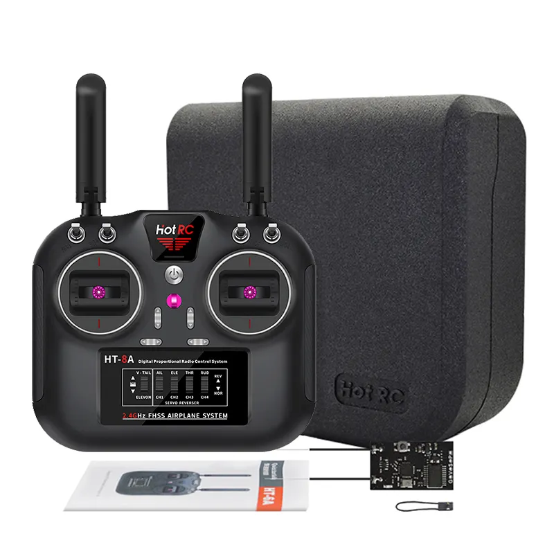 HOTRC 2.4ghz 8CH radio remote control drone SBUS receiver and transmitter for plane drone Boat