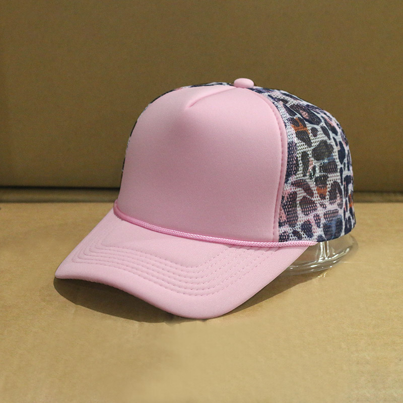 estampado de leopardo rosa