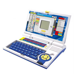 20 funzioni a batteria di plastica per bambini educativo macchina di apprendimento LCD gioco inglese Computer giocattolo per bambini Laptop per bambini