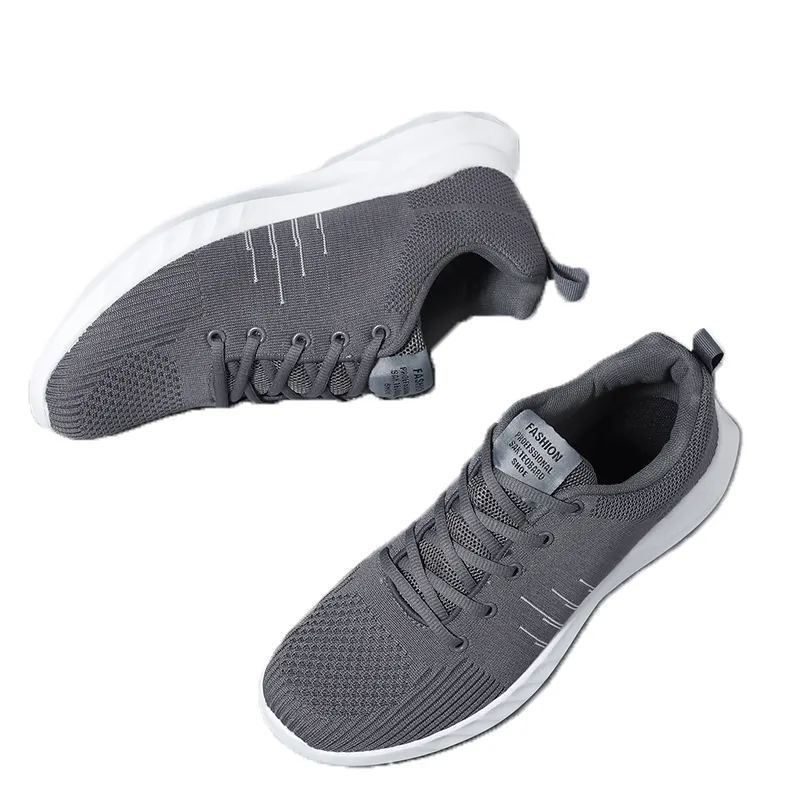 Sepatu datar ringan ukuran 39-47, sneaker jogging olahraga fitness gym kasual, sepatu lari ringan nyaman ukuran besar 39-47