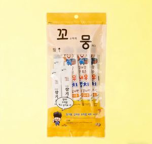 Tự Làm Kkomoong Dễ Dàng Gạo Bóng Làm Kit Tôm & Cá Cơm Hương Vị Vui Vẻ Khỏe Mạnh Hàn Quốc Snack Ngay Lập Tức Châu Á Thực Phẩm Cho Trẻ Em 10G - Product Image 1