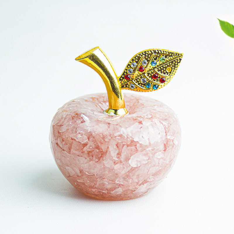 Quartz rose coloré